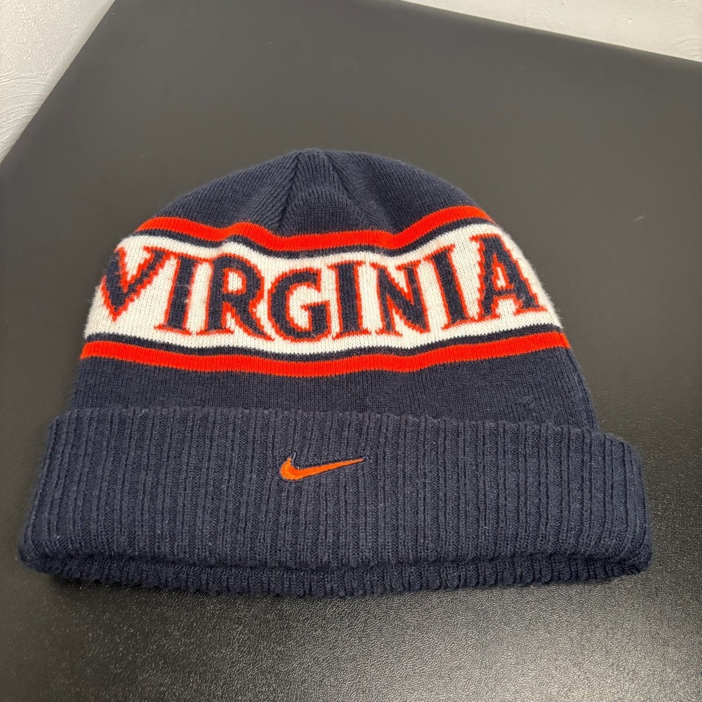 University‎ of Virginia Nike Beanie Hat One Size Fits Most Cuffed Cavaliers UVA